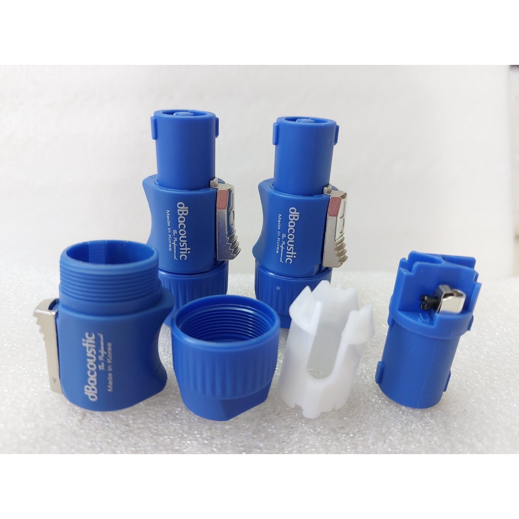 Giắc Cắm Loa Speakon Neutrik loại tốt đầu bọc kim loại, giá 1 chiếc, đầu cắm loa sân khấu hoặt các loại loa gia đình| SP