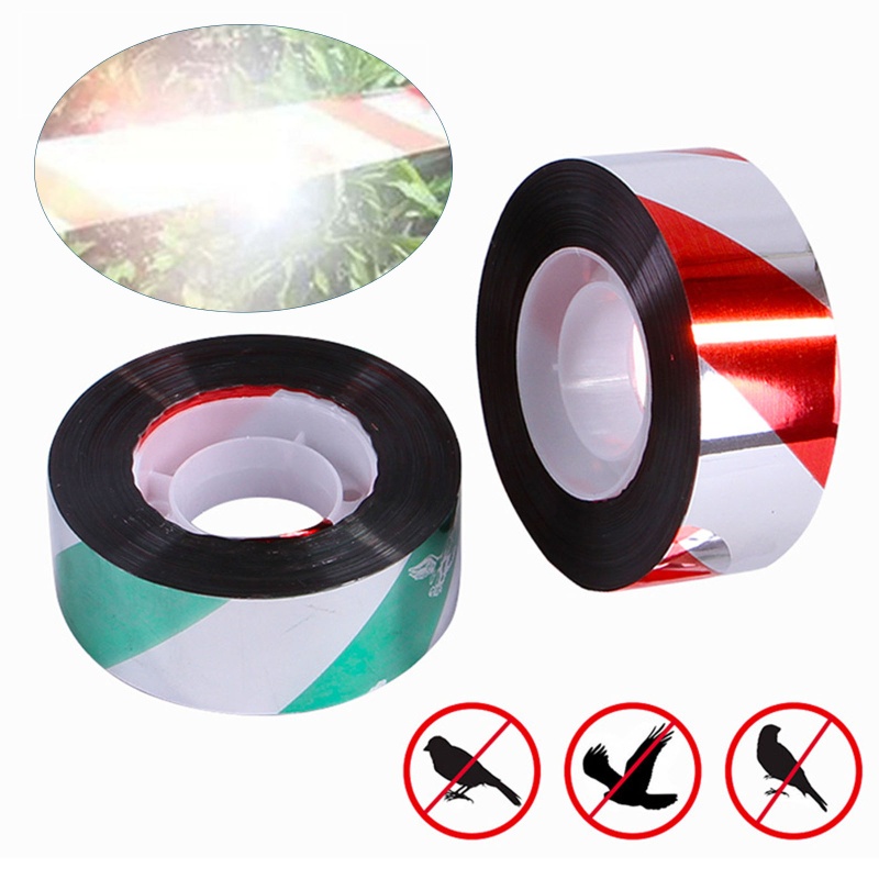 Cuộn Dây Ruy Băng Phản Quang 328Ft Chống Côn Trùng Cho Chim Bồ Câu