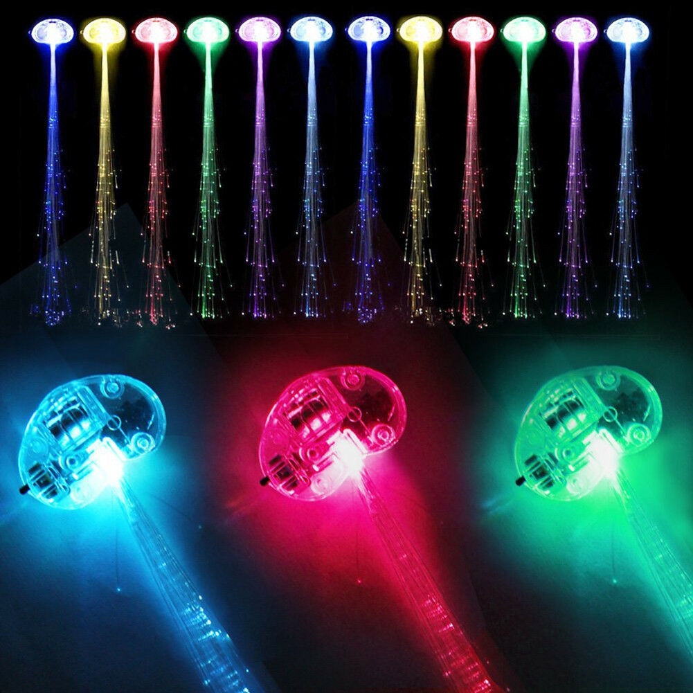 Kẹp tóc giả có đèn LED độc đáo
