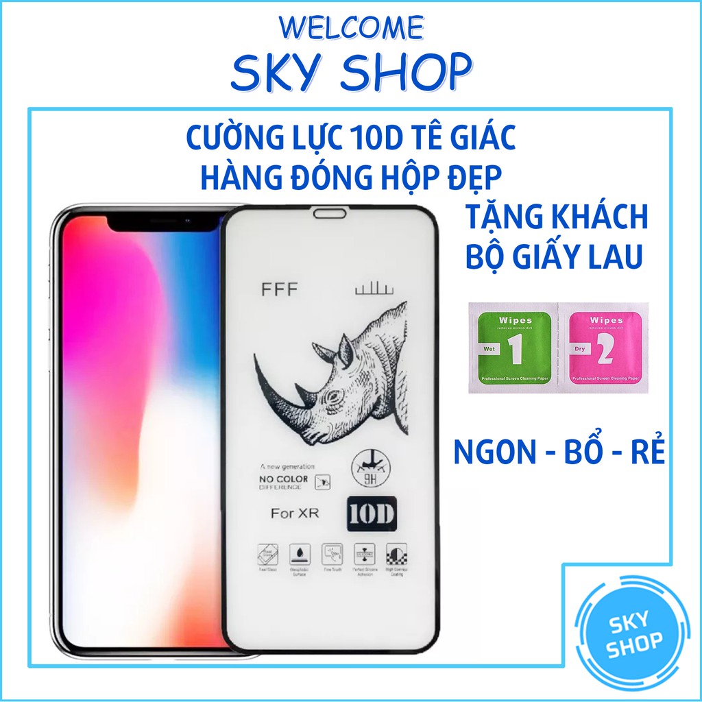 Kính cường lực iphone 10D TÊ GIÁC full màn 6/6s/7/7plus/8/8plus/plus/x/xr/xs/11/12/13/pro/max