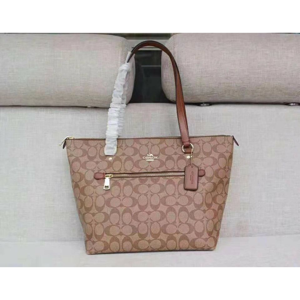 Tú xách iTote Da Thật COACH GALLERY TOTE Công Sở-Xách Tay Đeo Vai-Đi Làm Đi Chơi Du Lịch-Thời Trang Mỹ