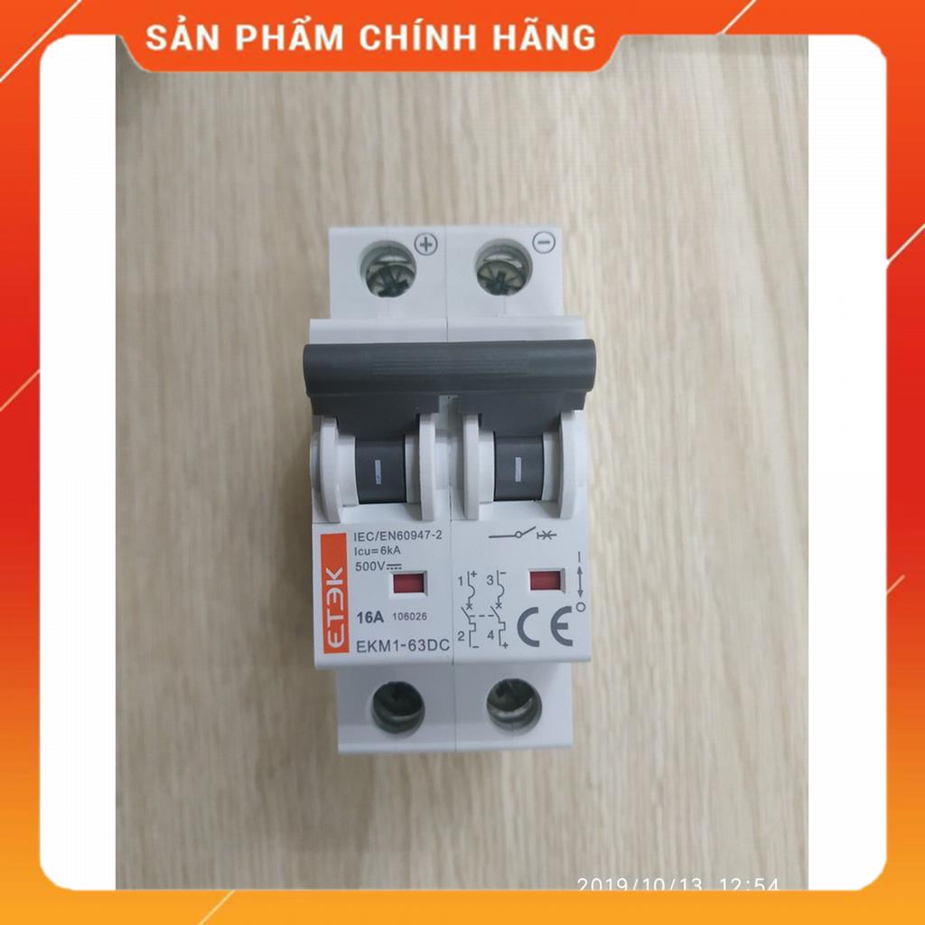 Cầu dao Aptomat CB AC 1 Pha 25A 32A 63A ETEK MSP36062