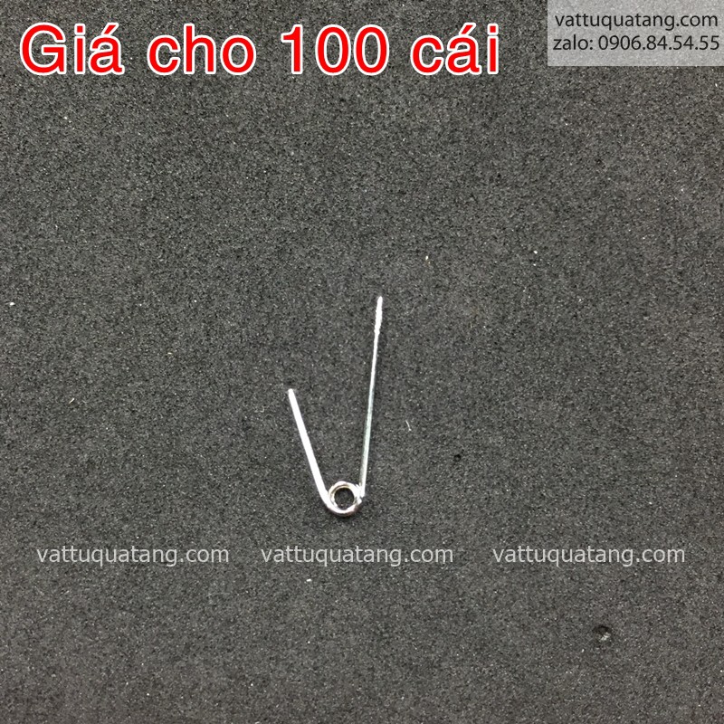 Kim cài size 1.5cm 100 cái/bịch