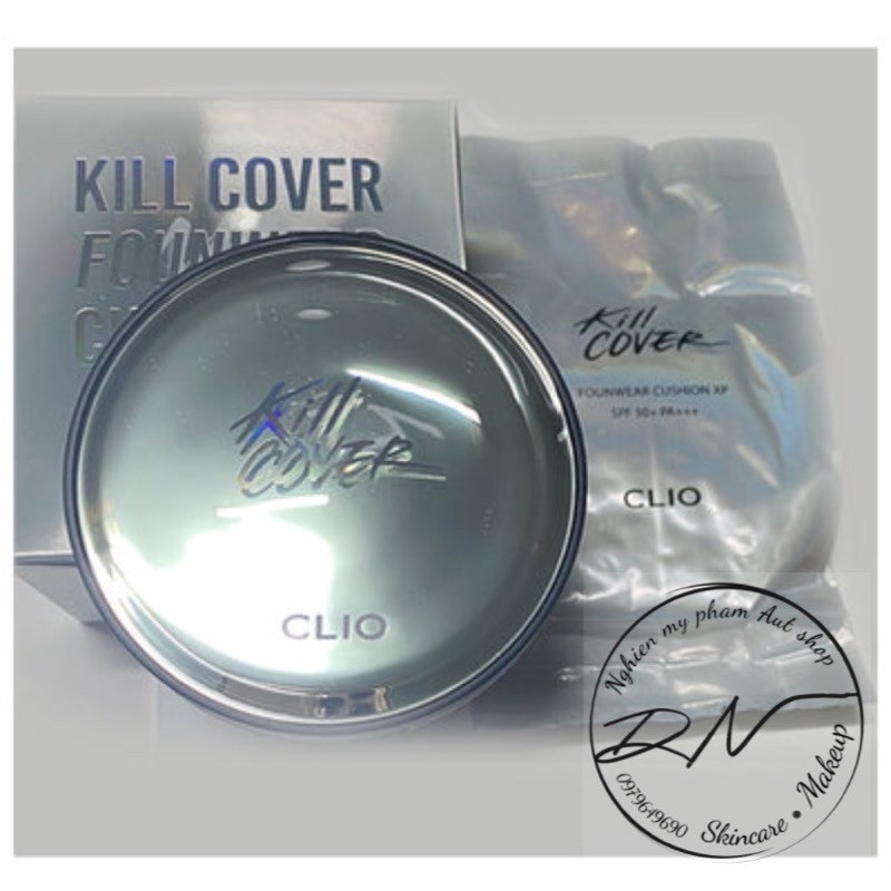 { THANH LÍ XẢ KHO } Phấn Nước CLIO KILL COVER FOUNWEAR  Cushion XP Professional 15g | BigBuy360 - bigbuy360.vn