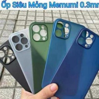 Ốp memumi siêu mỏng 0.3mm cho iphone 12 / 12 pro / 12 max / 12 pro max chính hãng