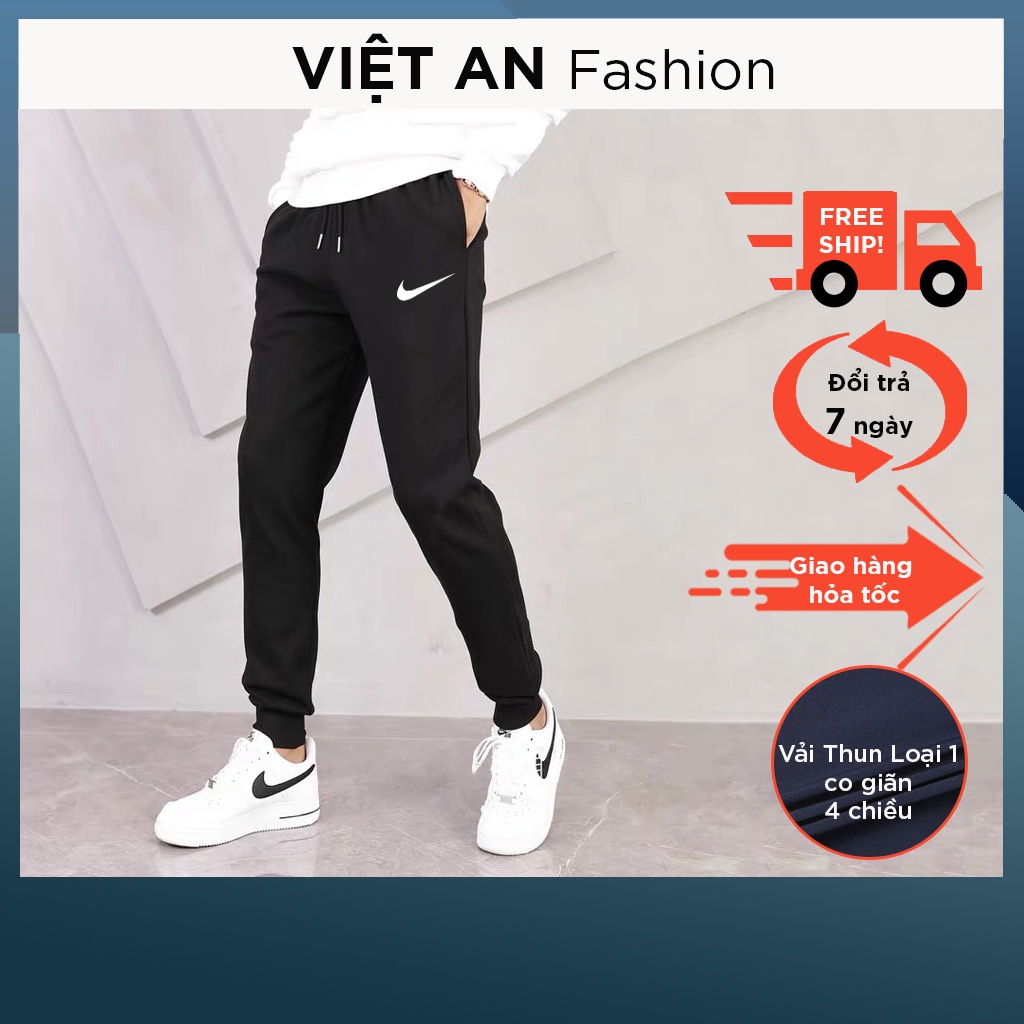 Quần Ống Suông Nam H11 Thể Thao Jogger Thun Loại 1 Co Giãn Mềm Mại Trẻ Trung Năng Động Vietanfashion