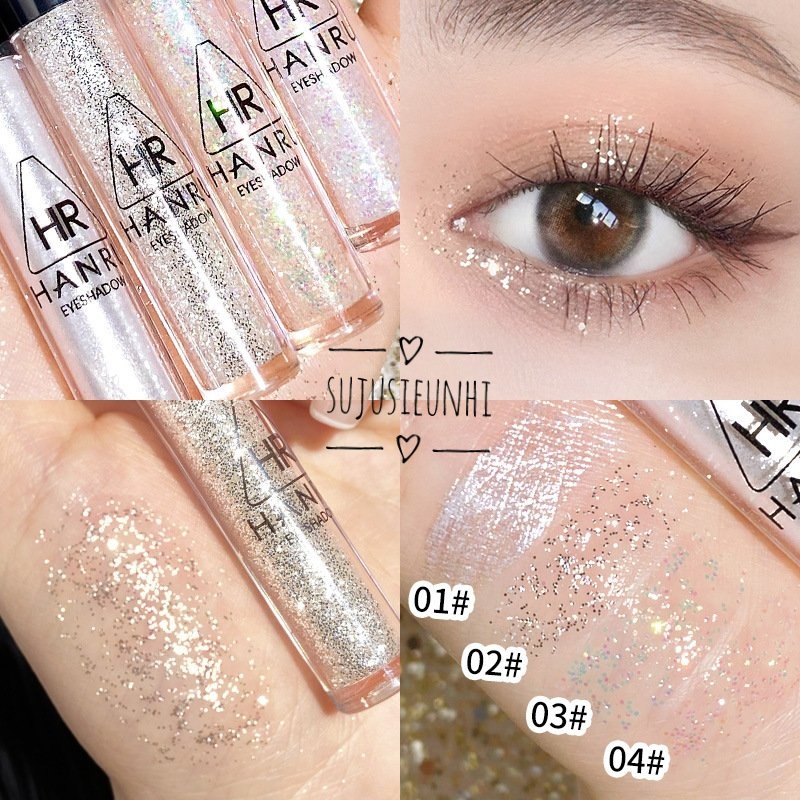 (12 màu) 1 lọ nhũ sequin/ kim tuyến dạng lỏng trang điểm mắt makeup blink blink