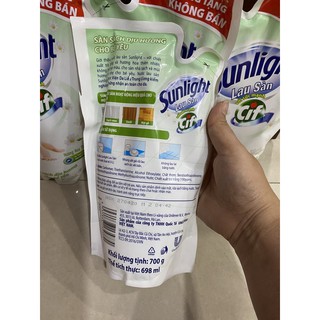 Nước lau sàn Sunlight 700g combo 3 túi