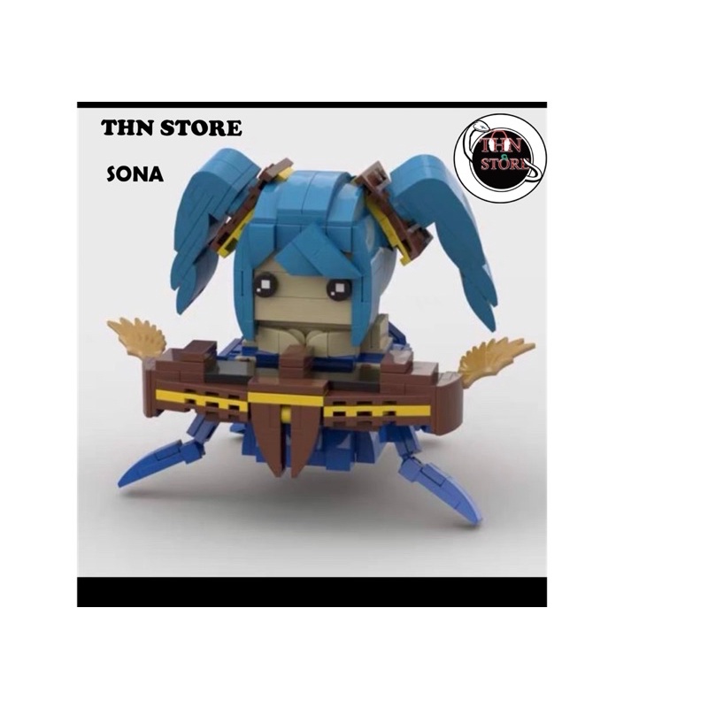 Brick Headz nhân vật trong liên minh huyền thoại - Đồ chơi Lắp ghép