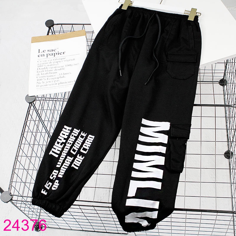 Quần jogger thể thao năng động cho bé trai, quần dài Babi túi hộp nam tính size đại từ 26kg đến 72kg