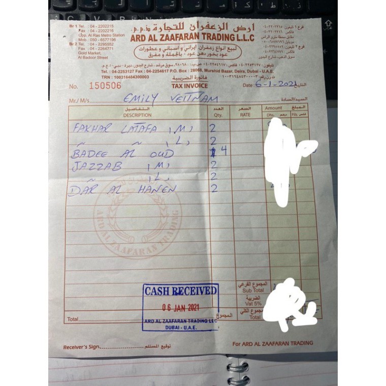 Nước hoa Ahlam Al Arab 80ml - Nội địa DUBAI - HABADUBAI | Thế Giới Skin Care