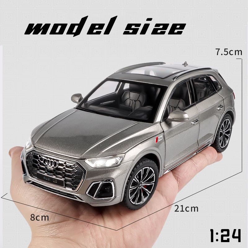 Mô Hình Xe Hơi Audi Q5 Bằng Hợp Kim Tỉ Lệ 1: 24 Có Đèn Và Nhạc