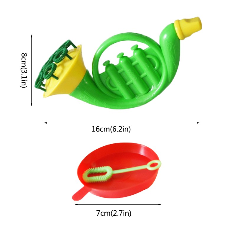 Súng thổi bong bóng xà phòng hình nhạc cụ xinh xắn cho bé