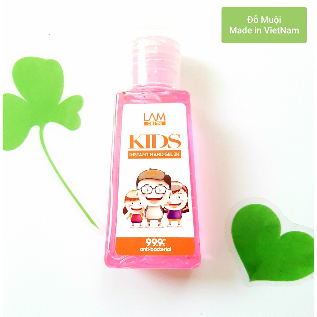 Gel rửa tay khô 3k Lamcosmé 60ml - SET hương nước hoa | BigBuy360 - bigbuy360.vn