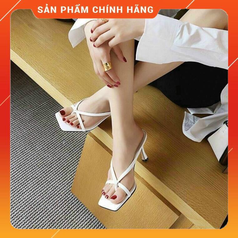 Guốc Sandal Sỏ Ngón Gót Nhọn 7P Mã N11
