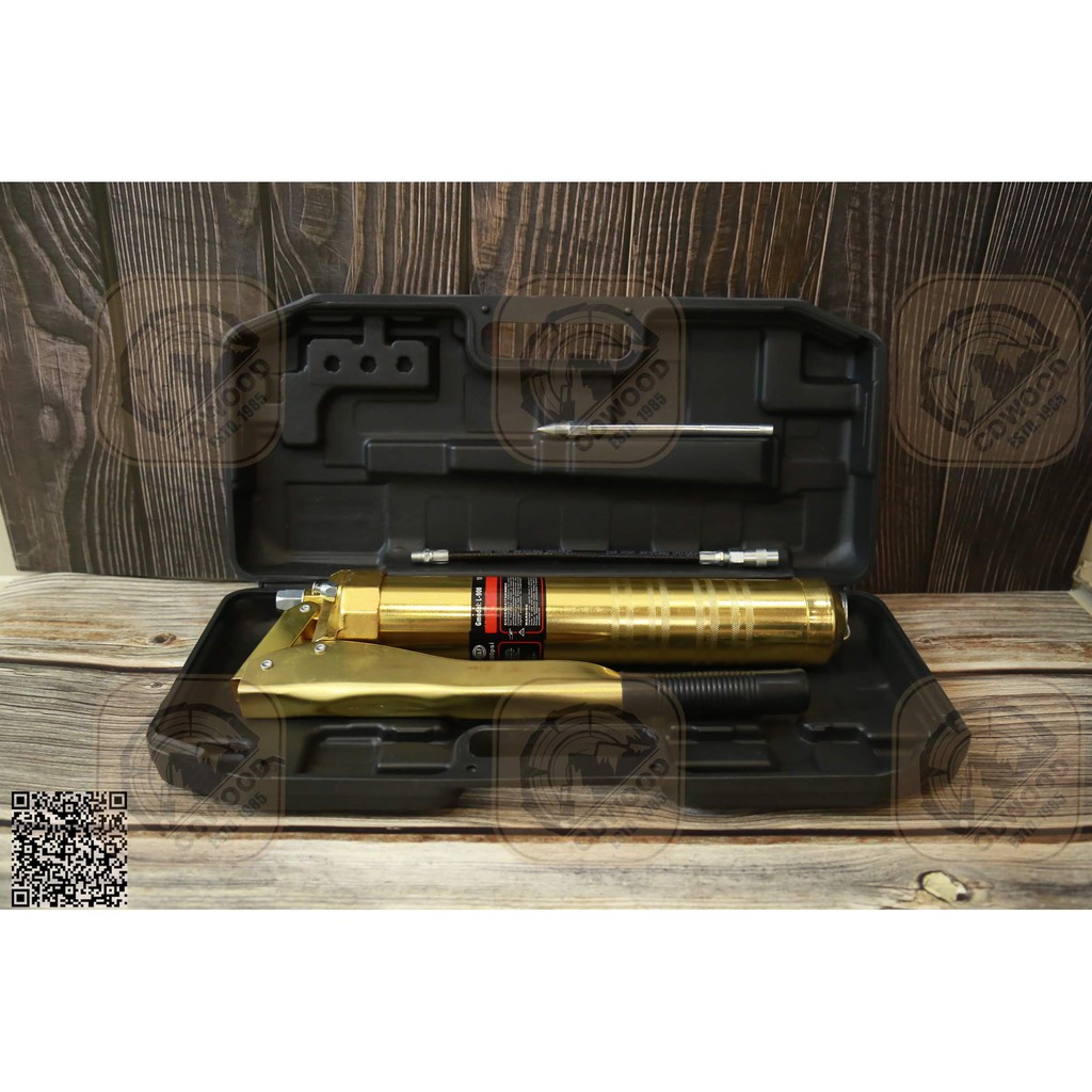 BƠM MỠ CẦM TAY 2 TI VÀNG L-900 tặng kèm chai mỡ con sâu