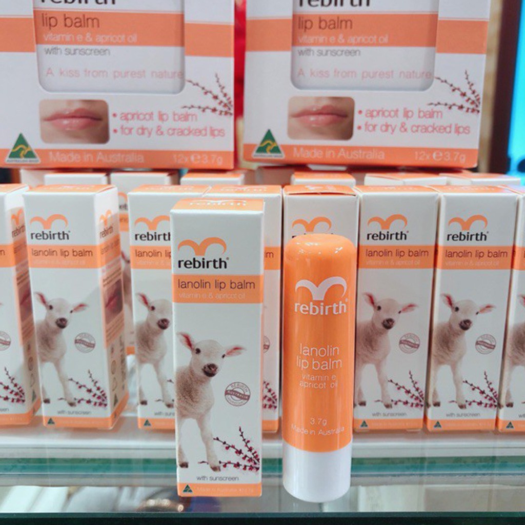 Son Dưỡng Rebirth Lanolin Lip Balm