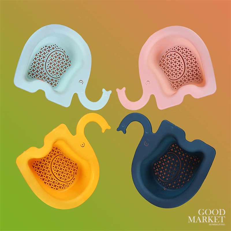 Rổ Nhựa CHÚ VOI Đựng Đồ Ráo Nước Gắn Bồn Rửa Chén Tiện Dụng