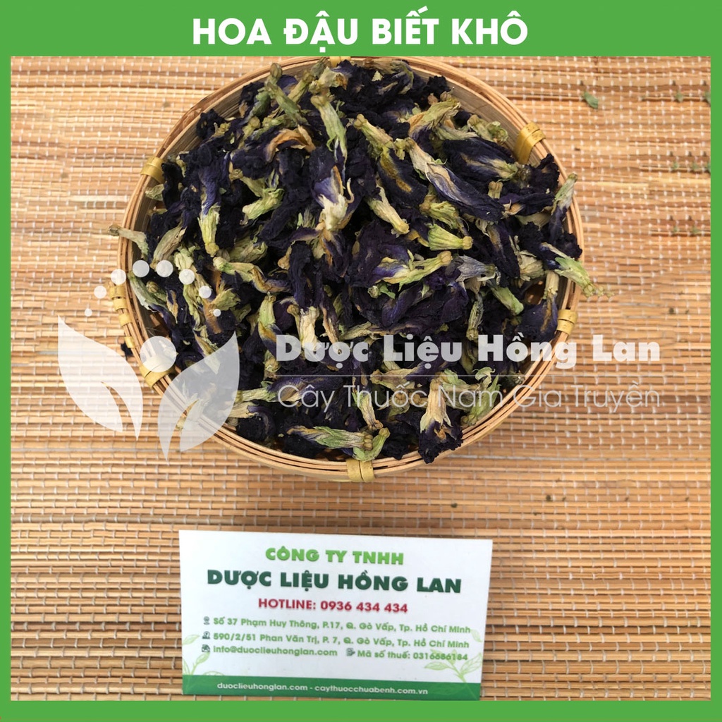 TRÀ HOA ĐẬU BIẾC khô đóng gói 1kg - congtyduoclieuhonglan