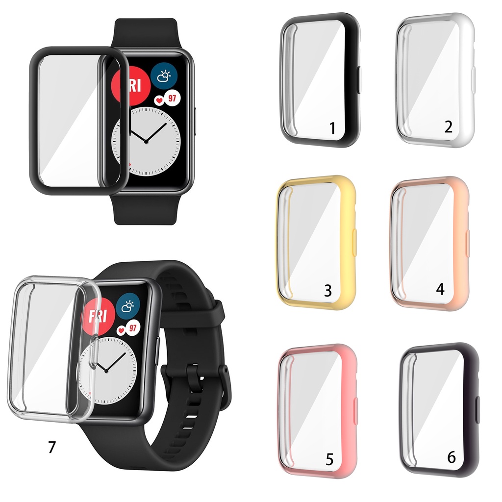 Ốp Bảo Vệ Mặt Đồng Hồ Thông Minh Huawei watch fit