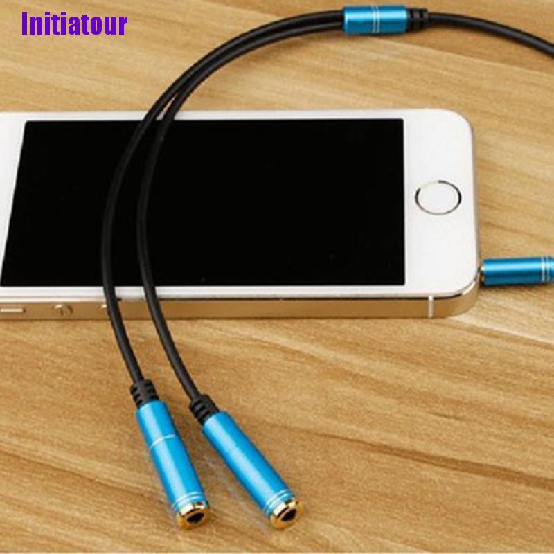 Cáp Chia Âm Thanh Jack 3.5mm Kèm Mic | BigBuy360 - bigbuy360.vn