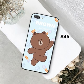 [RẺ VÔ ĐỊCH] ỐP LƯNG IP IN HÌNH THỎ CONY VÀ GẤU BROWN -  SIÊU RẺ - SIÊU BỀN - SIÊU ĐẸP  IP 6s6Plus7Plus8PlusXXsXrXsmax