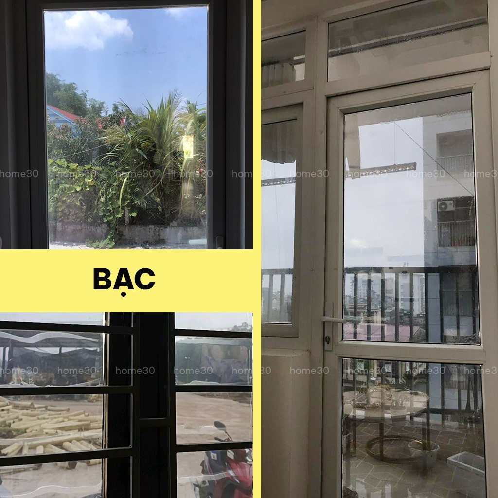 Phim cách nhiệt phản quang chống nắng nóng UV cửa sổ cửa kính 1mx0.5m