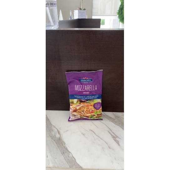Phô mai Mozzarella bào sợi hiệu Emborg 200g/2kg