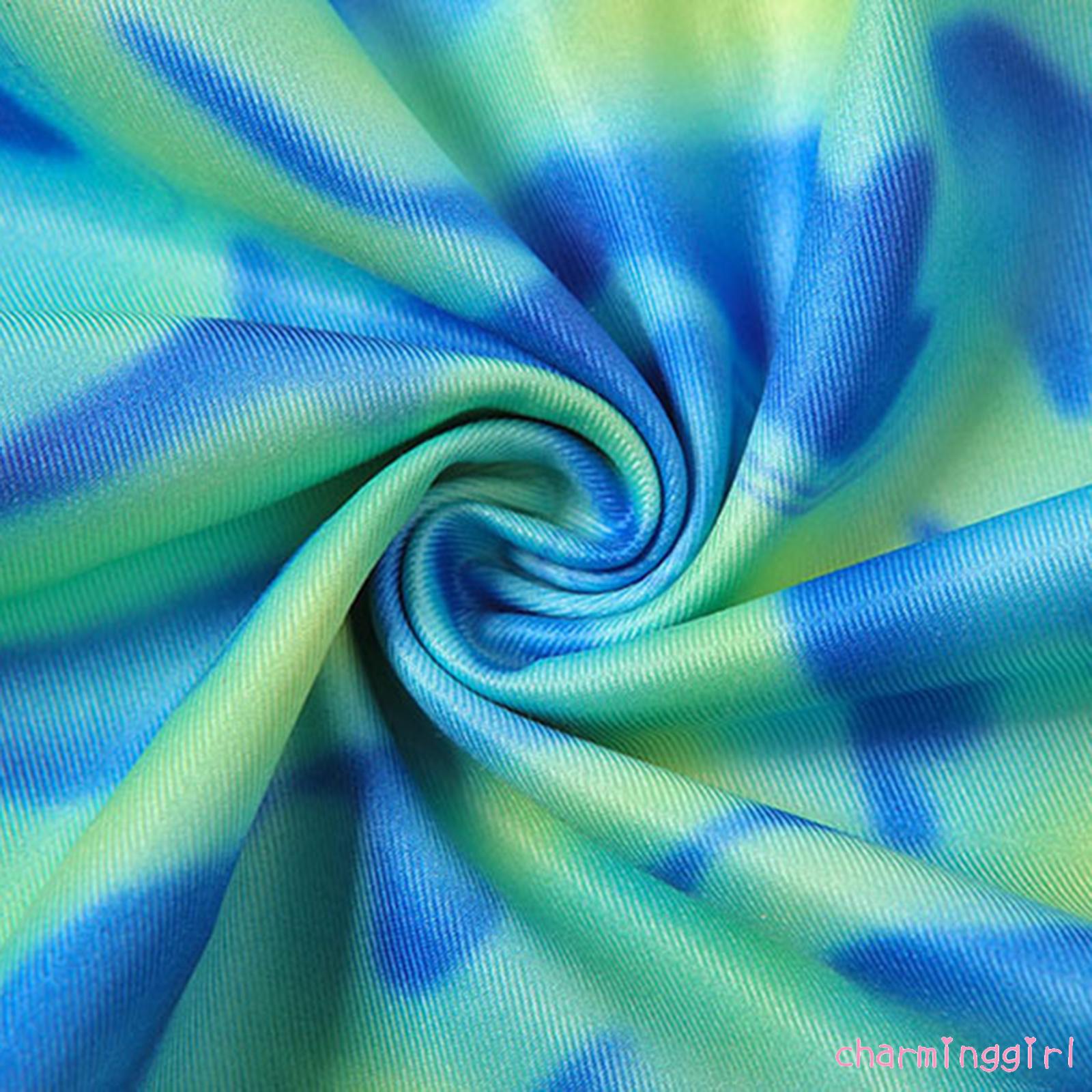 Bộ Chân Váy Và Áo In Họa Tiết Màu Loang Thời Trang Quyến Rũ Cho Bạn Gái | BigBuy360 - bigbuy360.vn