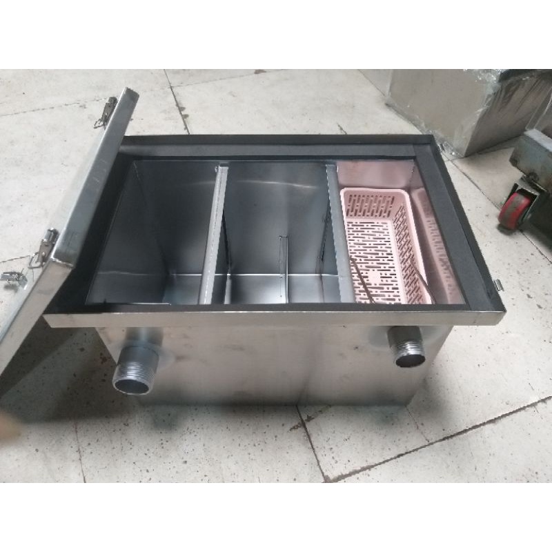 Bể Lọc Mỡ,  Tách Mỡ - Bẫy Mỡ 20 Lít, inox304  - Cơ Sở Sản Xuất Bình Minh 890