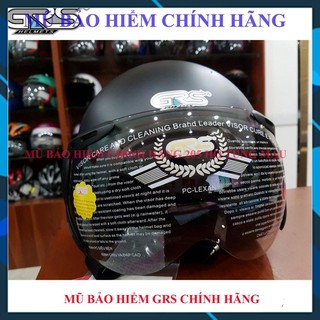 Mũ bảo hiểm 3/4 GRS A368k [ Chính Hãng ]