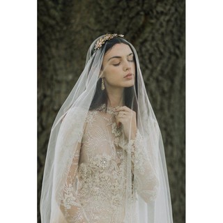 Voan lúp trùm đầu cô dâu concept chụp ảnh