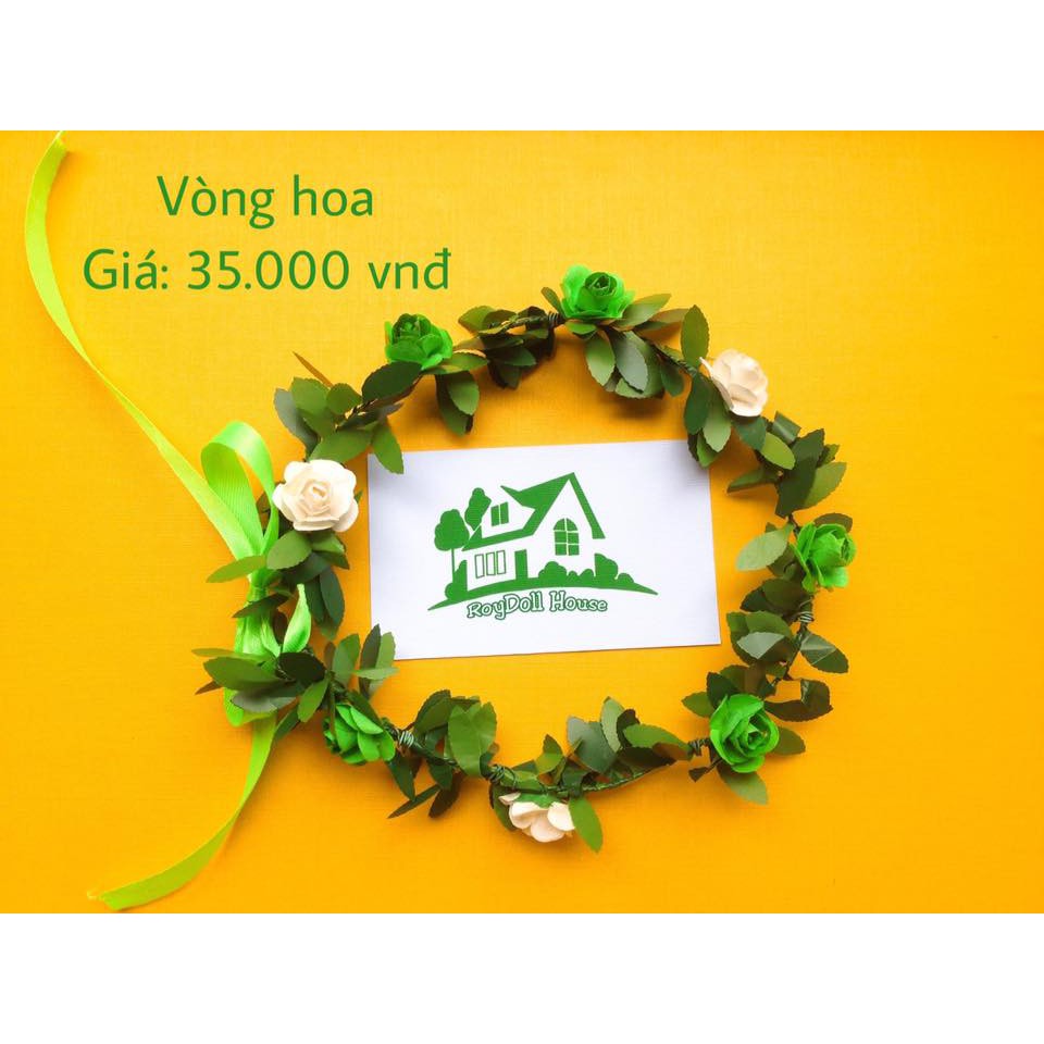 Vòng hoa cho doll