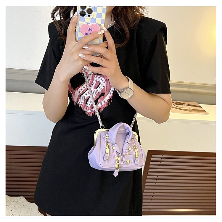 Túi đeo vai IELGY phối dây xích thời trang cho nữ