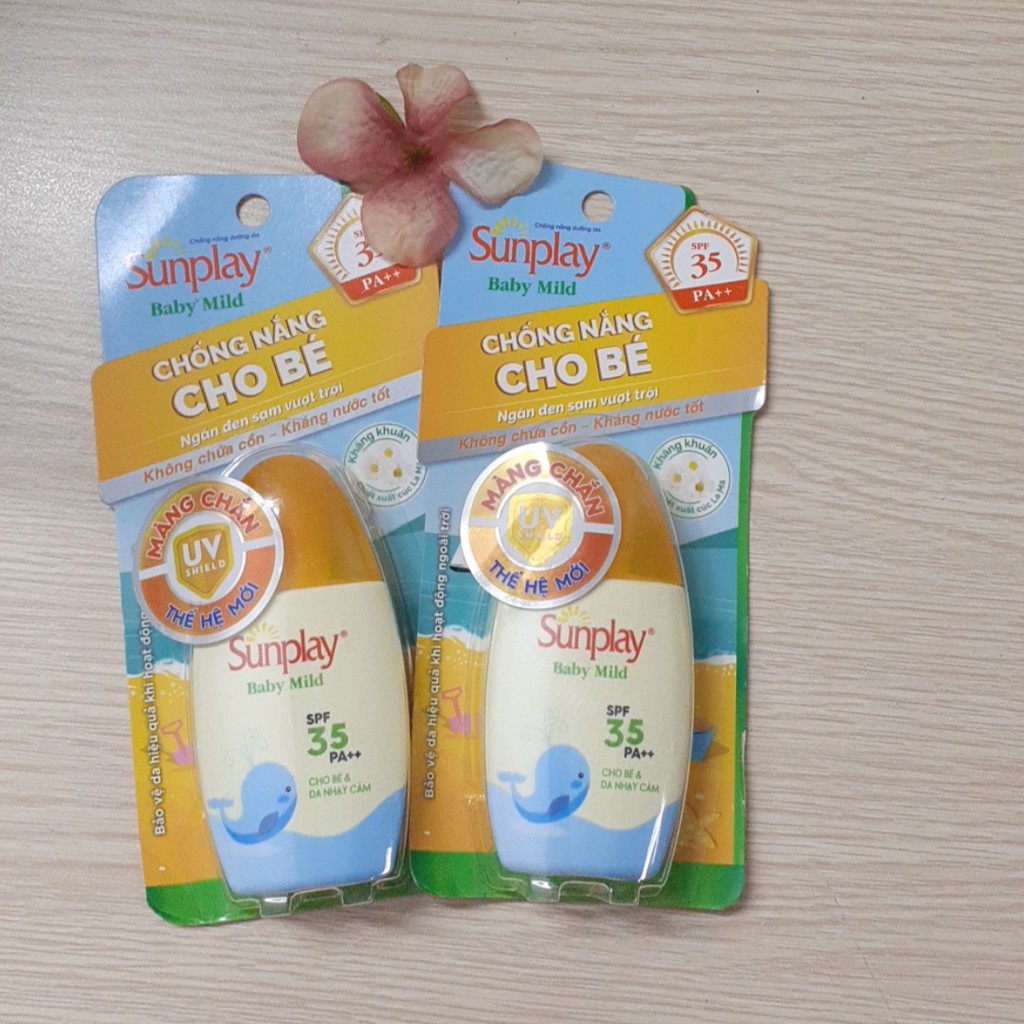 Sữa chống nắng cho bé và da nhạy cảm Sunplay Baby Mild SPF 35, PA++ 30g - Rohto Chưa Có Đánh Giá