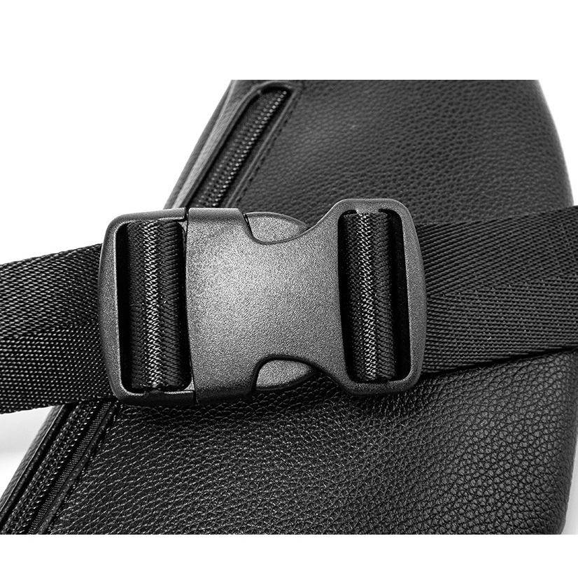 Túi bao tử nam da đẹp cao cấp PUKA túi đeo chéo nam chống nước thời trang giá rẻ unisex