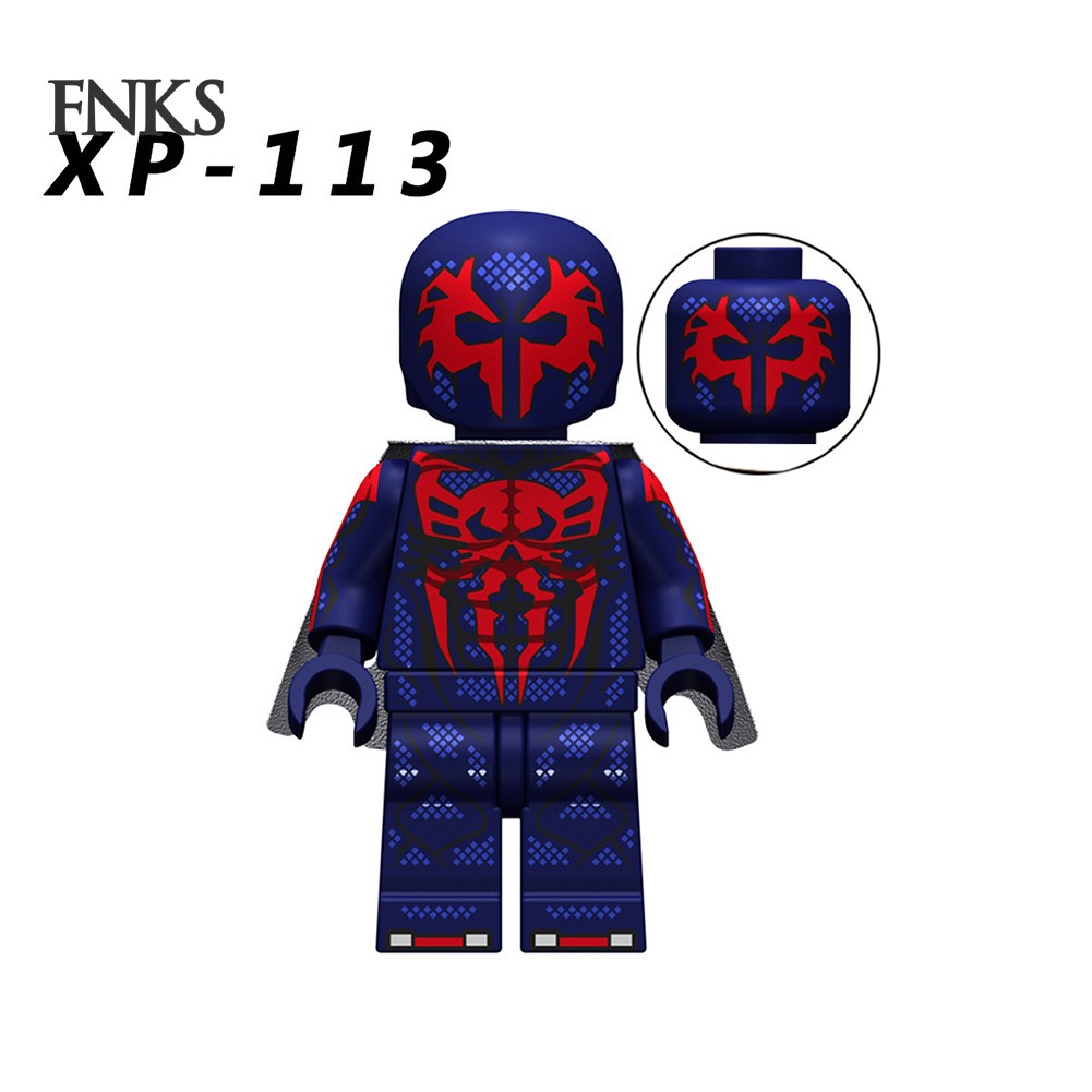 [Flash sale] Bộ 8 mô hình nhân Spider Man 5.08 cm lắp ráp LEGO cho bé