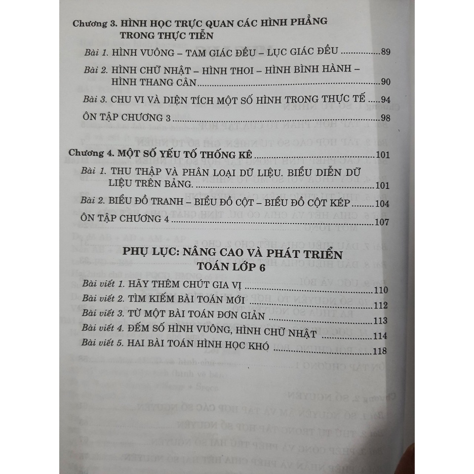 Sách - 500 bài tập cơ bản và nâng cao Toán 6 tập 1 (Đánh giá và phát triển năng lực Toán)