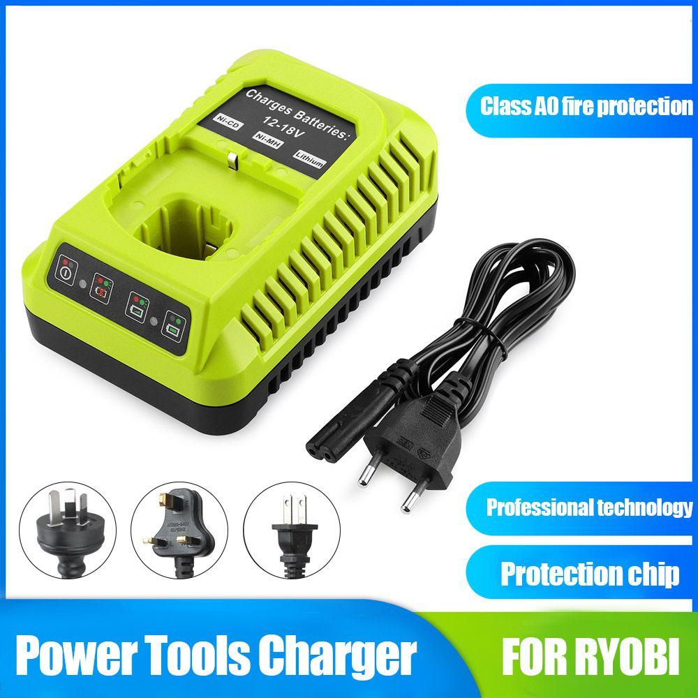 MYRONGVN Bộ Sạc Pin Li-ion / Ni-CD Chống Cháy Chuyên Dụng Cho Ryobi