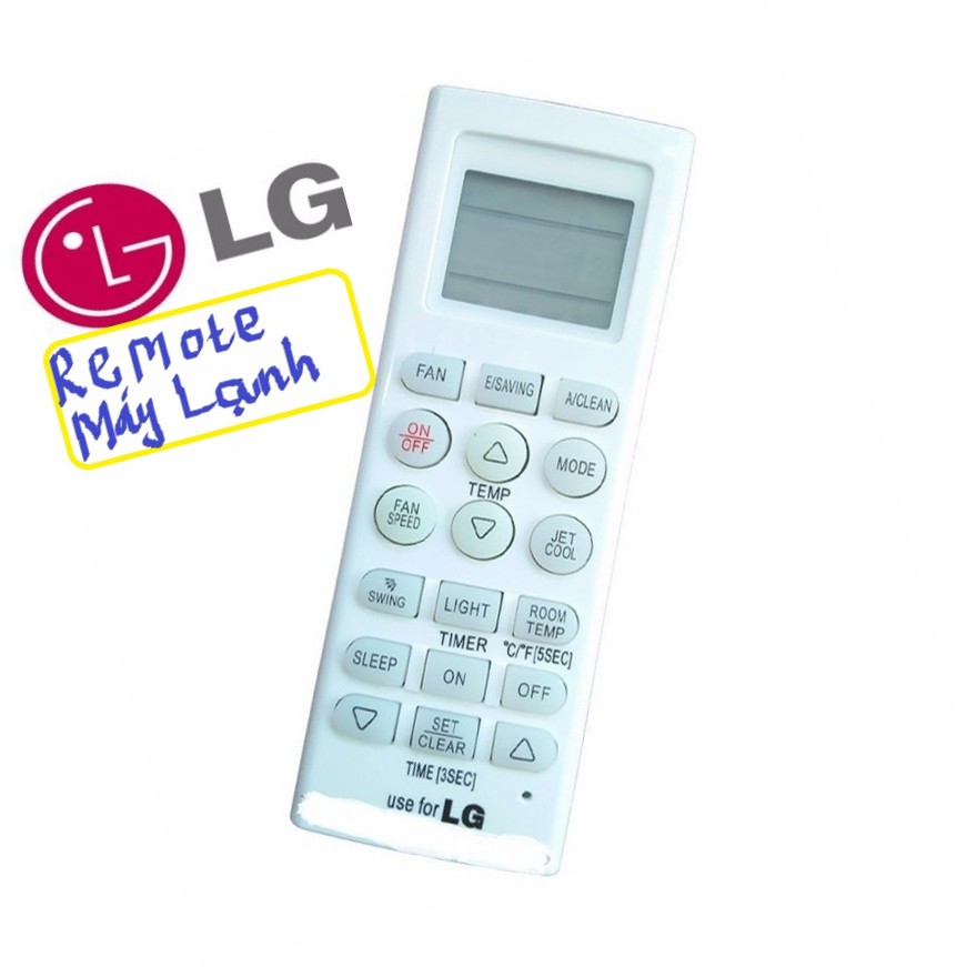 Điều Khiển Điều Hoà LG - Remote Máy Lạnh LG DÀI Mới bảo hành đổi mới, TẶNG PIN AAA