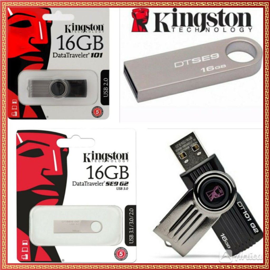 [Loại 1] USB 2.0 Kington 16GB cao cấp( Giao ngẫu nhiên)