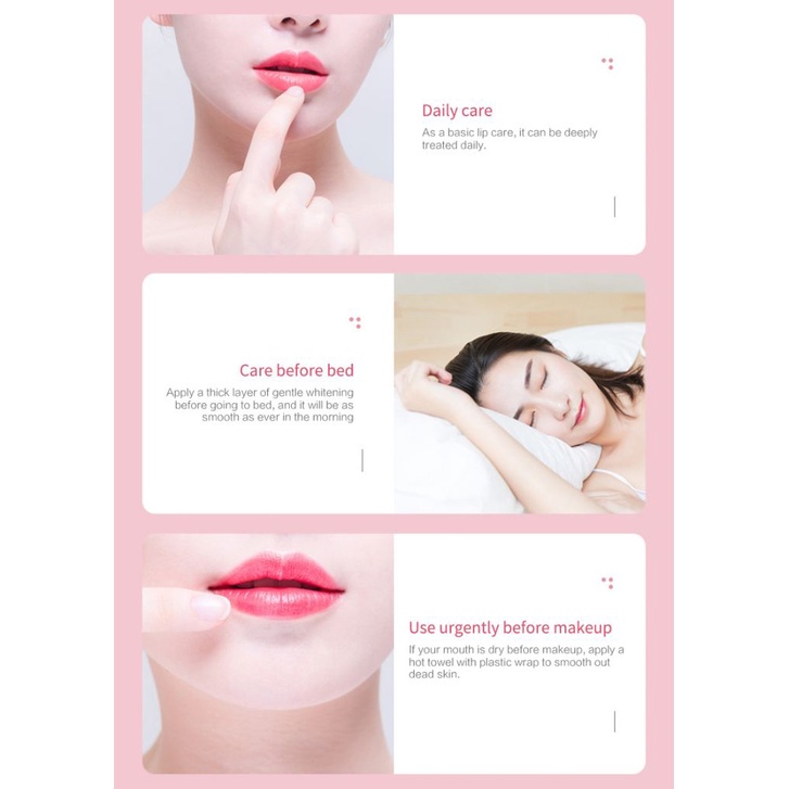 Mặt Nạ Môi Collagen Dưỡng Ẩm Chống Nếp Nhăn Kiểm Soát Dầu Tẩy Tế Bào Chết