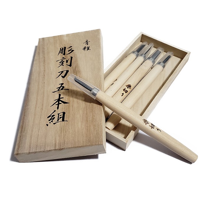 Bộ 5 dao khắc gỗ