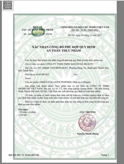 [HÀNG CHÍNH HÃNG] Diệp lục collagen_hàng chuẩn công ty | BigBuy360 - bigbuy360.vn