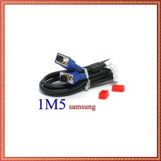 Dây VGA 1M5 đen Samsung hàng zin chống nhiễu cực tốt
