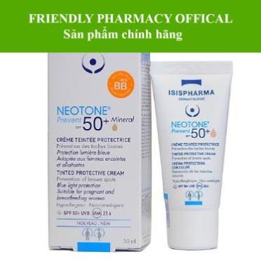 NEOTONE PREVENT SPF 50+ - Chống nắng bảo vệ da tránh tác hại ánh nắng mặt trời tia UVA,UVB (30ML)