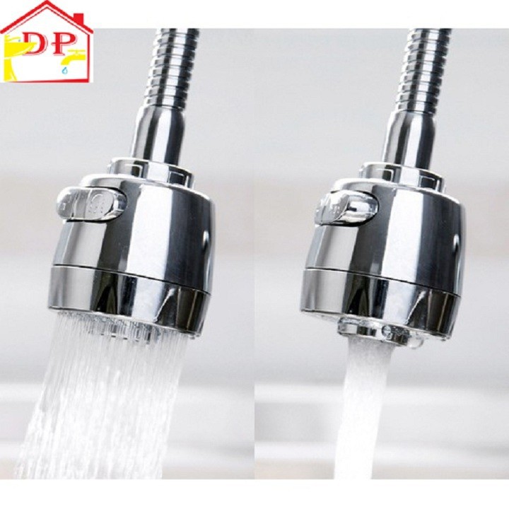 Đầu vòi rửa bát tăng áp 2 chế độ nước DV04 loại to