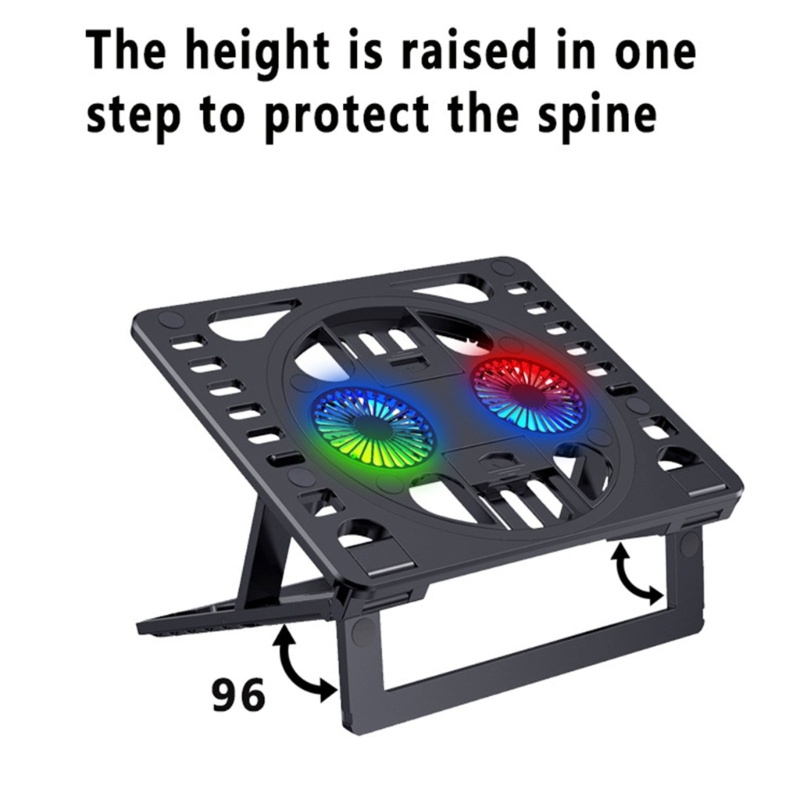 Giá Đỡ Laptop / Notebook / Điện Thoại Tản Nhiệt Yên Tĩnh Có Thể Gập Lại