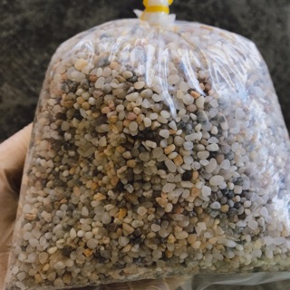 Cát muối tiêu trang trí chậu cây bể cá