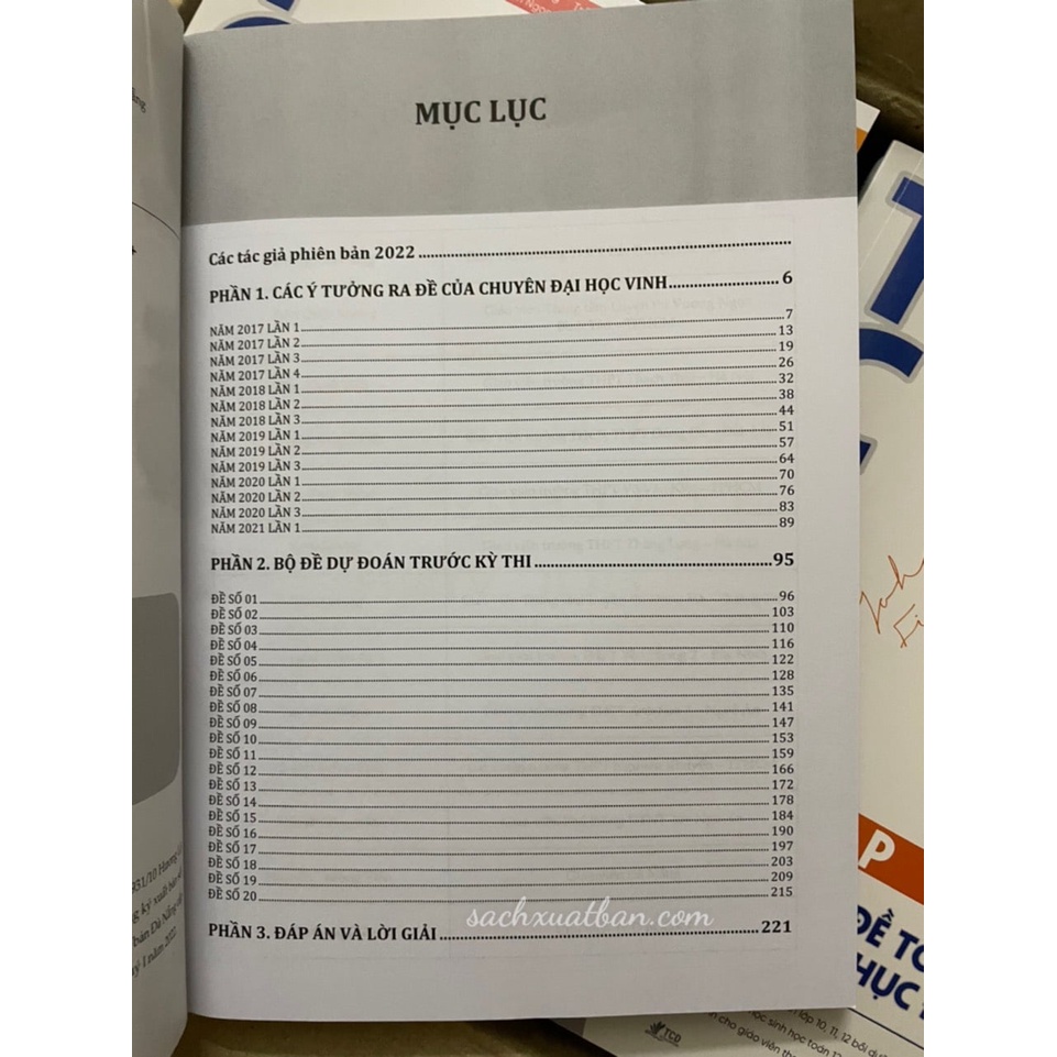 Sách TOP 1 THPT - Luyện Đề Tốt Nghiệp Chinh Phục Điểm 9+